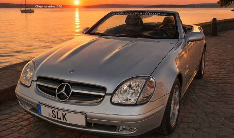 Der sportliche SLK.